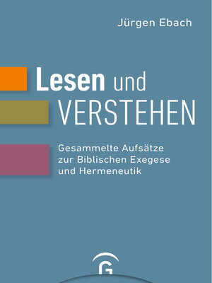 cover image of Lesen und Verstehen